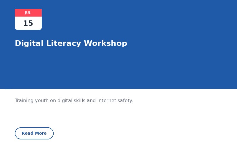 Digital Literacy Workshop